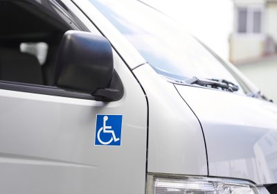 Long-term care taxi at a Japanese long-term care facility Long-term care taxi at a Japanese long-term care facility